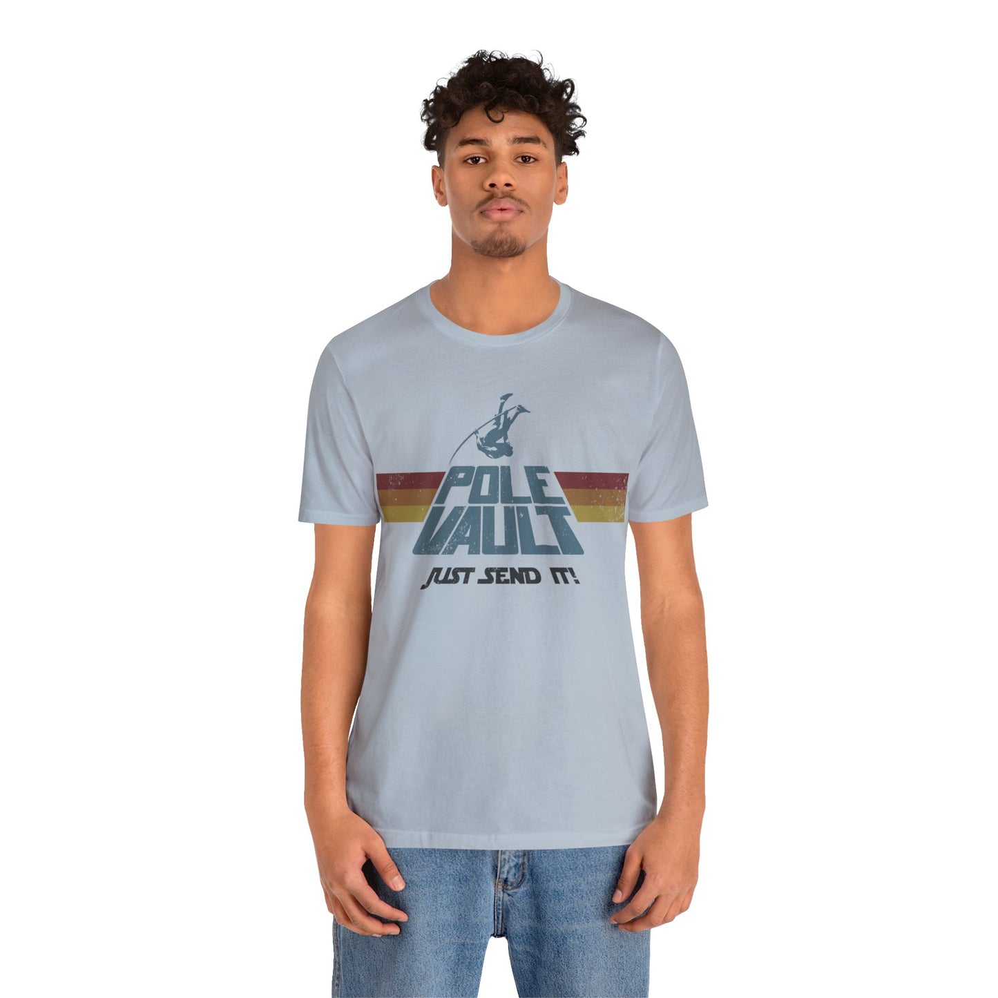 Pole Vault Just Send It Guy - Classic Tee