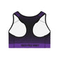 NOCO Women's Black Racerback Sports Bra