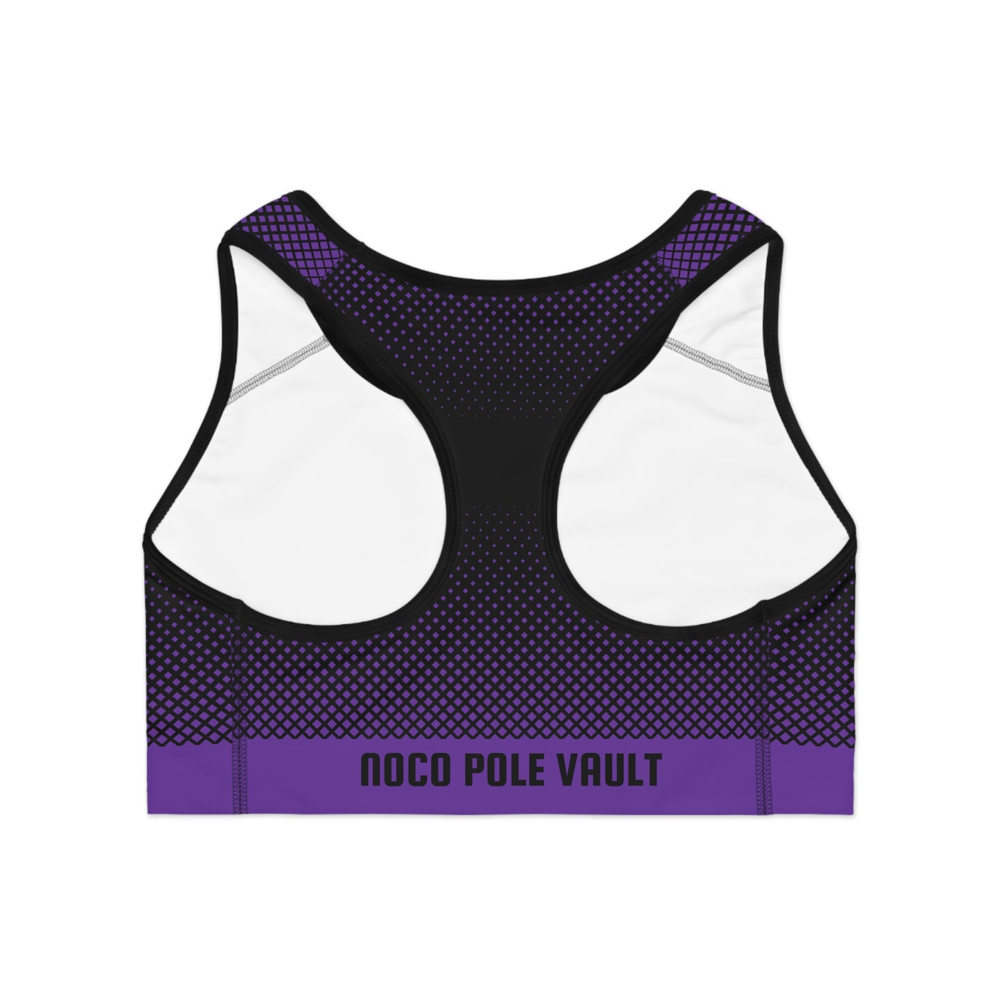 NOCO Women's Black Racerback Sports Bra