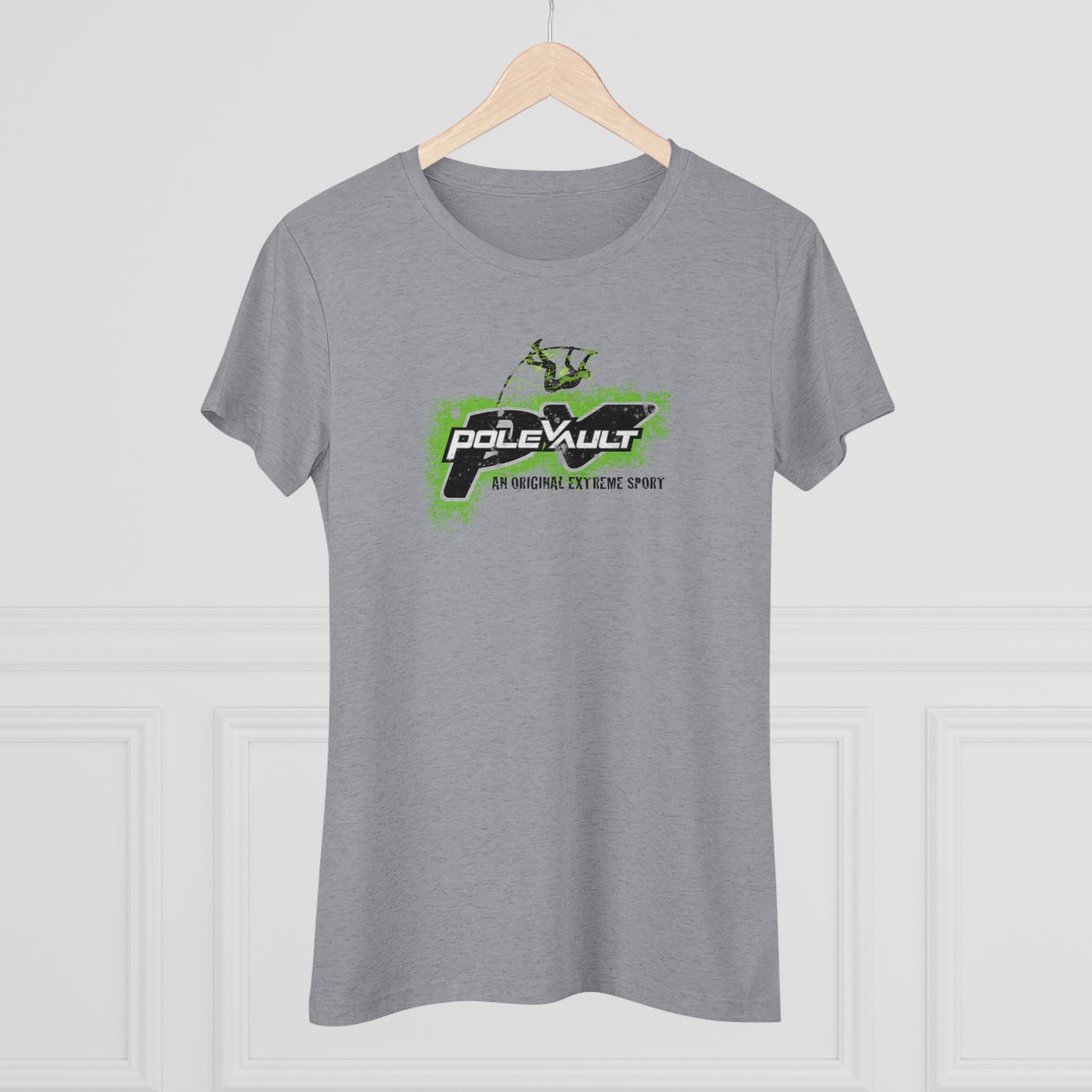 Pole Vault, Original Extreme Sport - Women's Tri-Blend Tee