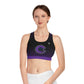 NOCO Women's Black Racerback Sports Bra