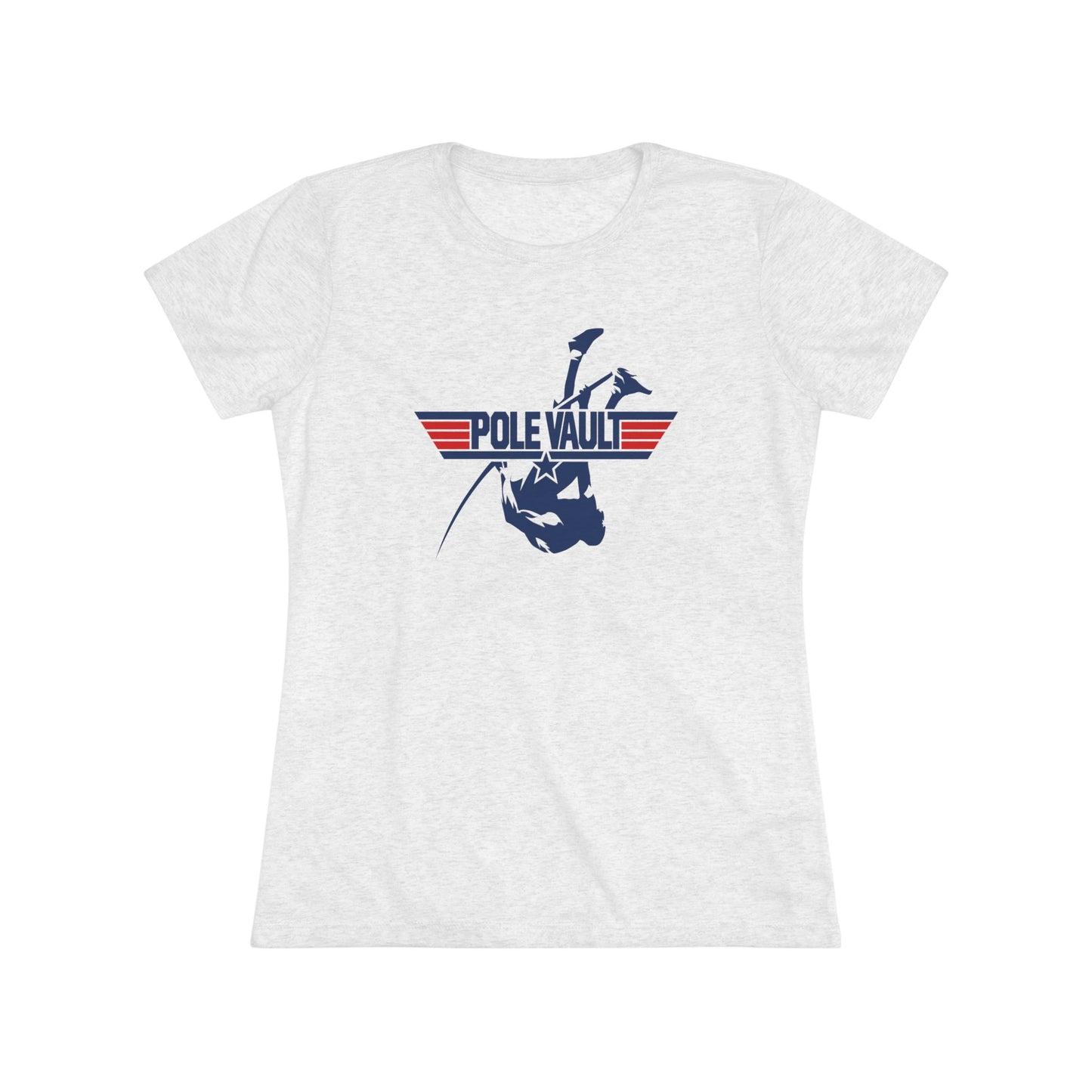 Top Pole Vault Vaulter - Women's Tri-Blend Tee