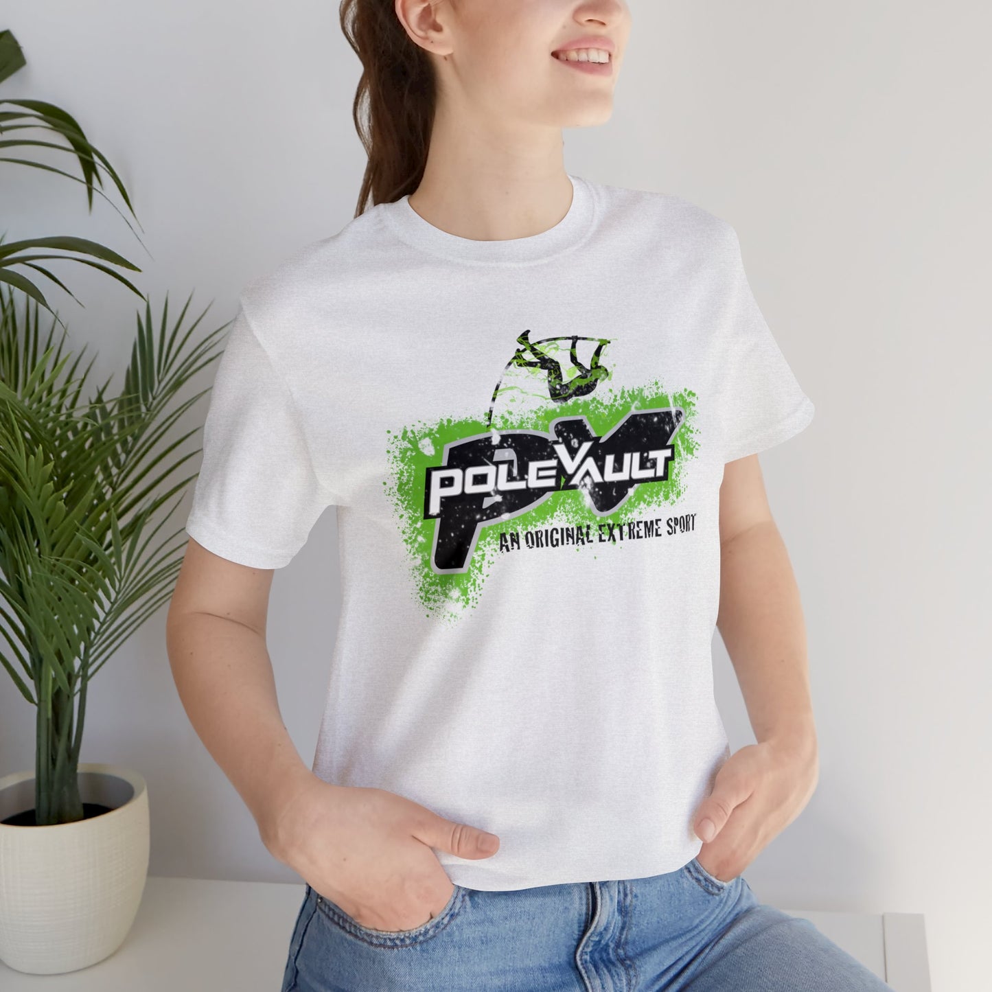 Pole Vault, An Original Extreme Sport - Deluxe Tee