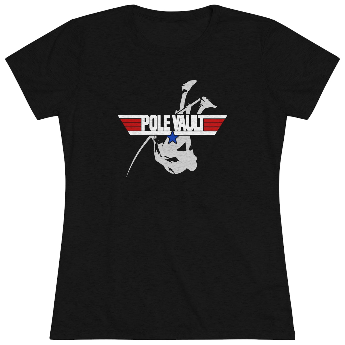 Top Pole Vault Vaulter - Women's Tri-Blend Tee