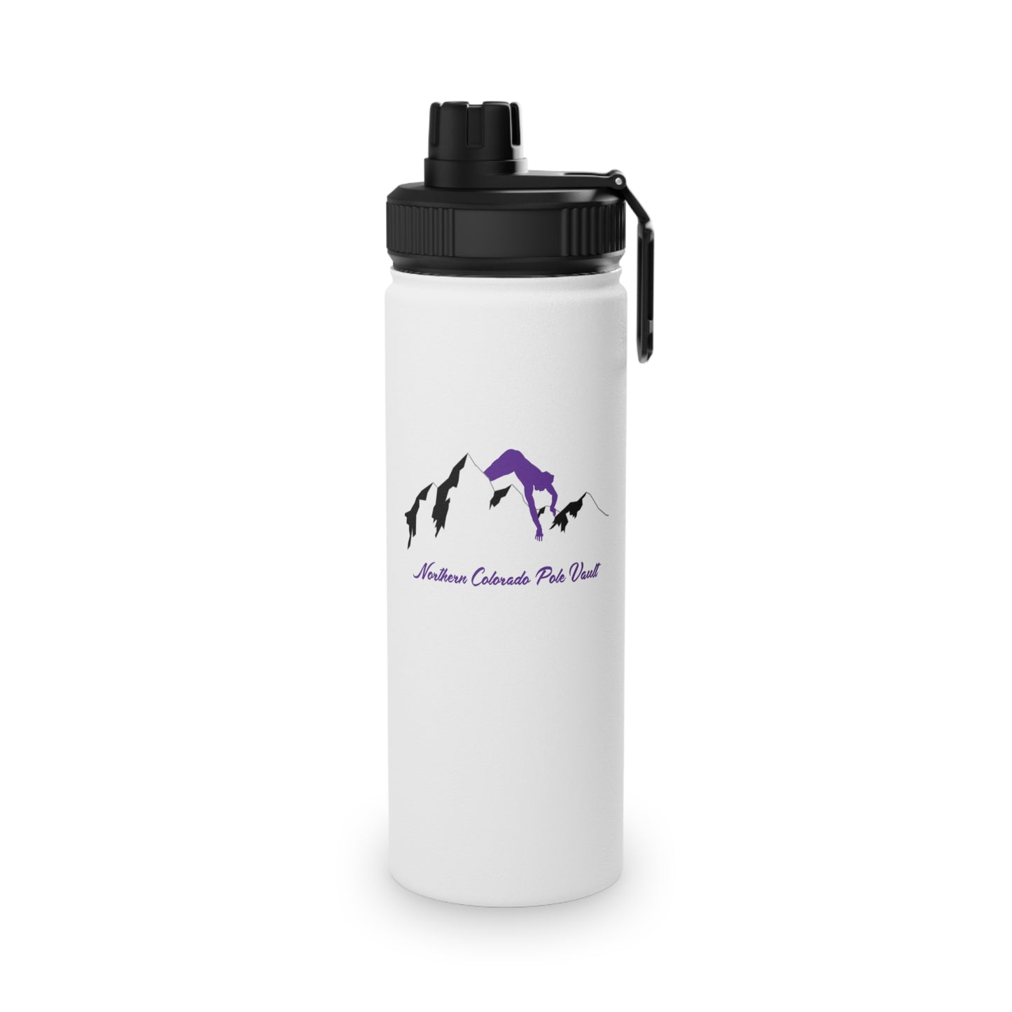 NOCO Stainless Steel Water Bottle, Sports Lid