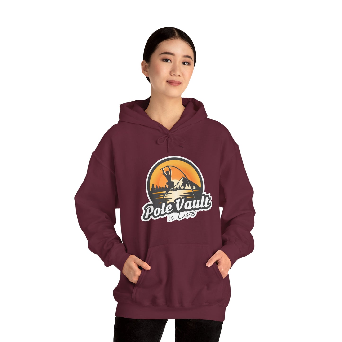 Mountain Pole Vault is Life Girl - Hoodie