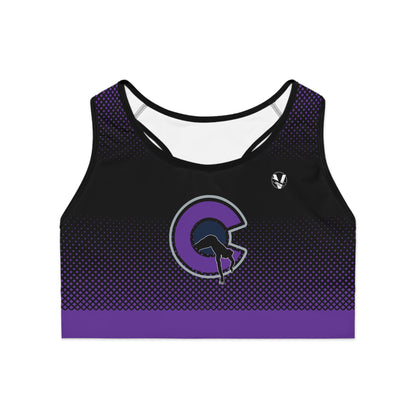 NOCO Women's Black Racerback Sports Bra