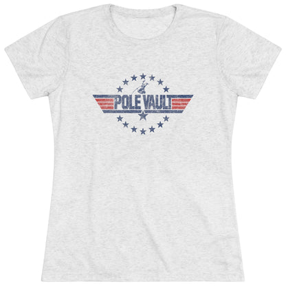 Top Pole Vault Stars - Women's Tri-Blend Tee