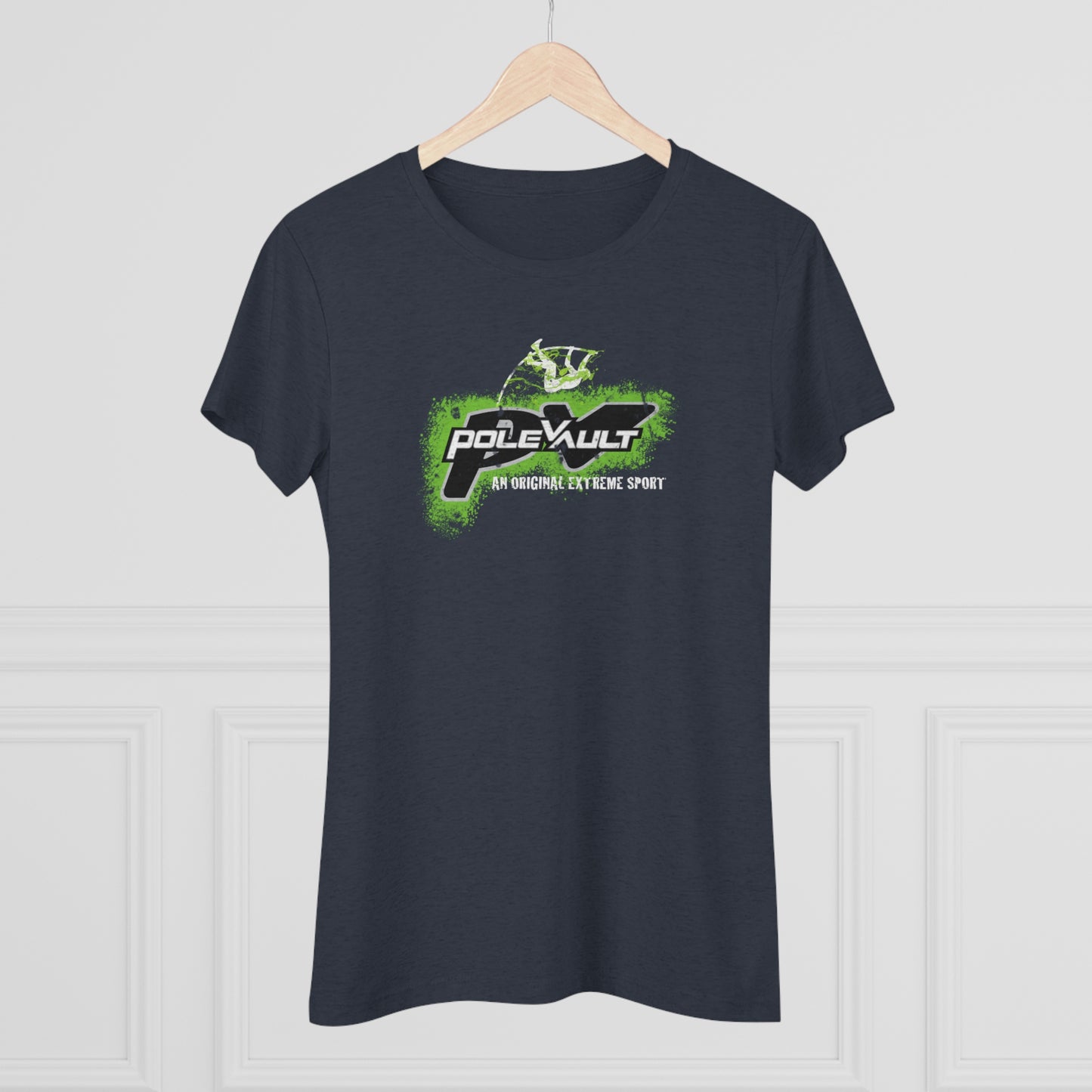 Pole Vault, Original Extreme Sport - Women's Tri-Blend Tee