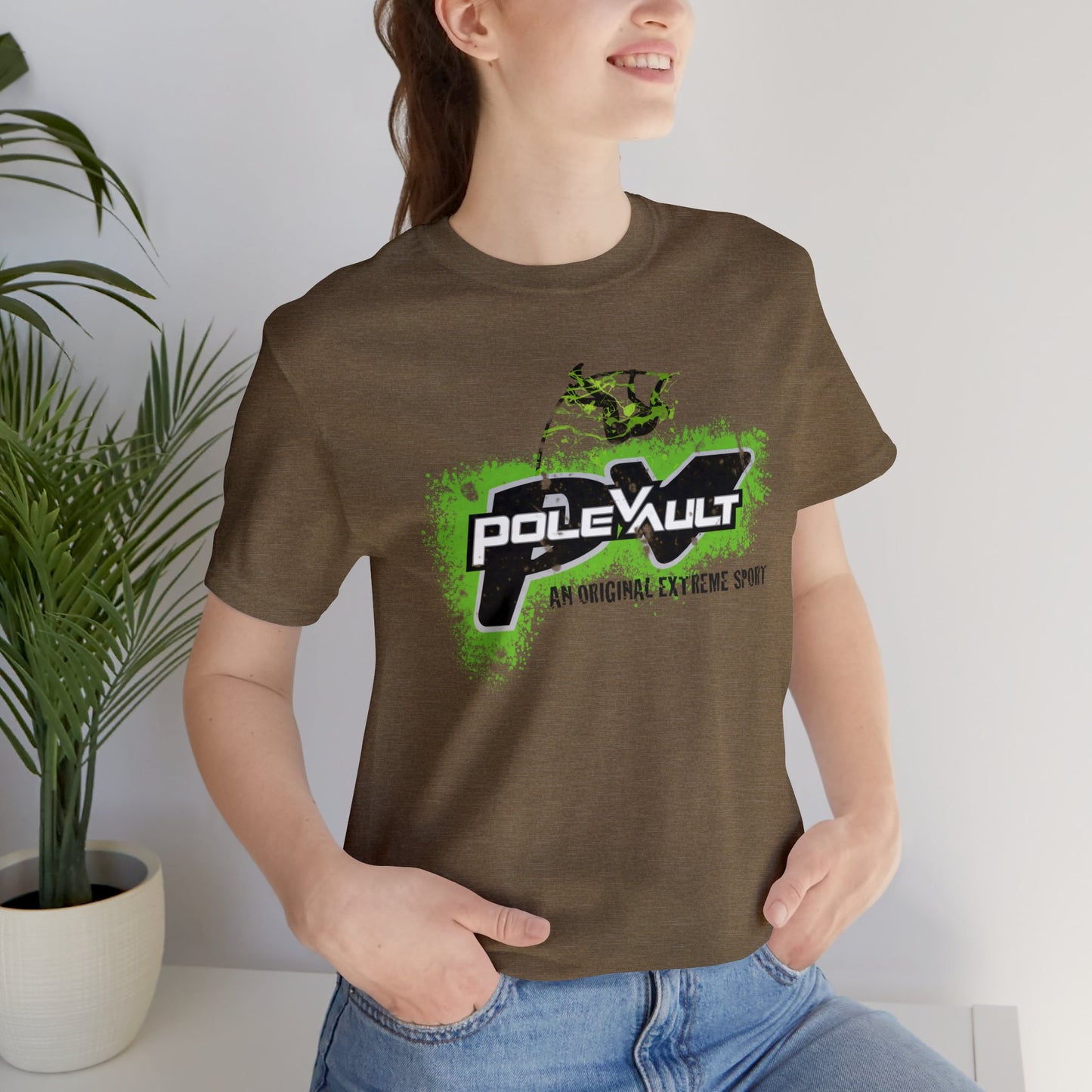 Pole Vault, An Original Extreme Sport - Deluxe Tee