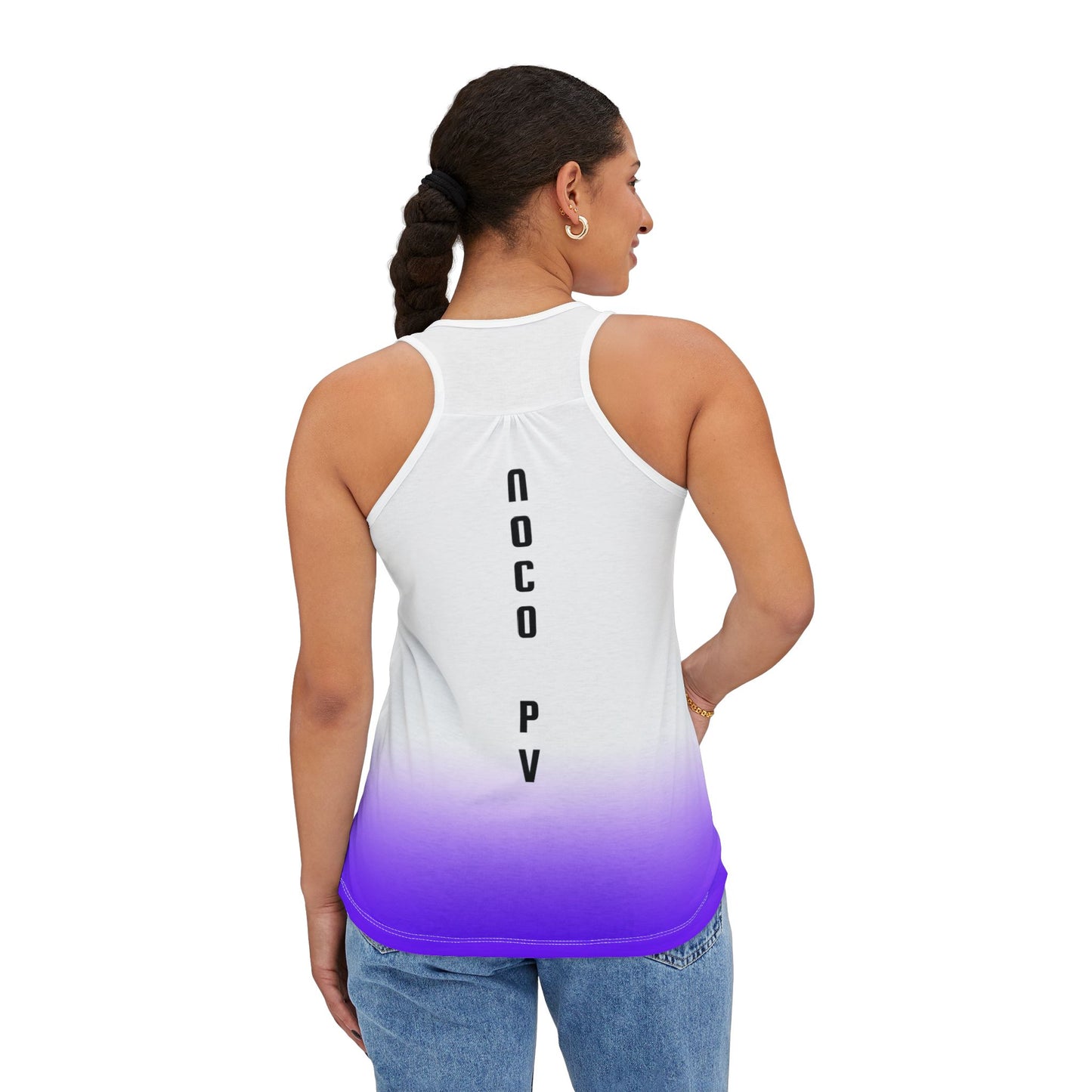 NOCO Women's Jersey White Tank Top
