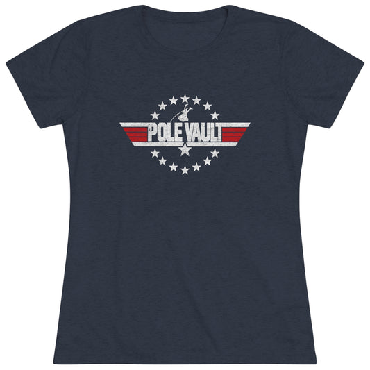 Top Pole Vault Stars - Women's Tri-Blend Tee