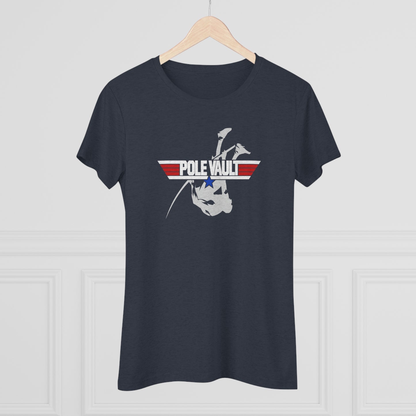 Top Pole Vault Vaulter - Women's Tri-Blend Tee