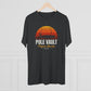 Pole Vault Defying Gravity - Tri-Blend Tee