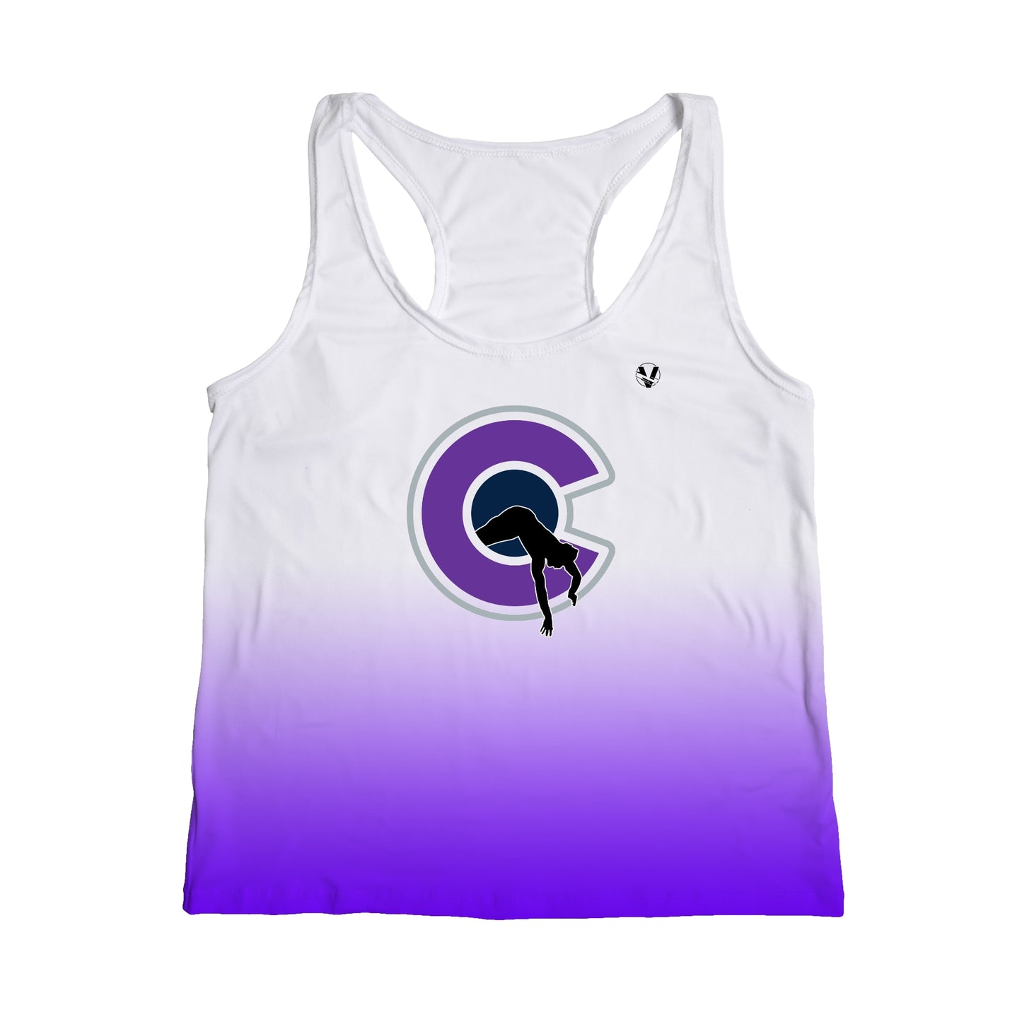 NOCO White Women's Racerback Jersey Tank