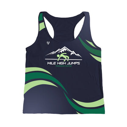 Mile High Jumps Women's Uniform Racerback Tank