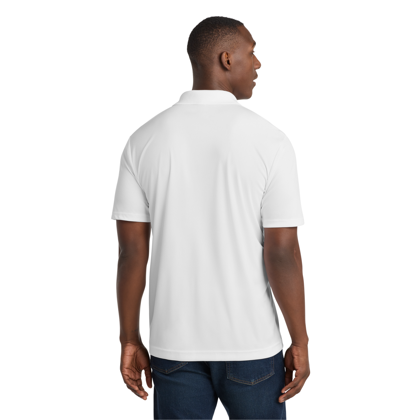 UTPVA PosiCharge® White Polo Shirt