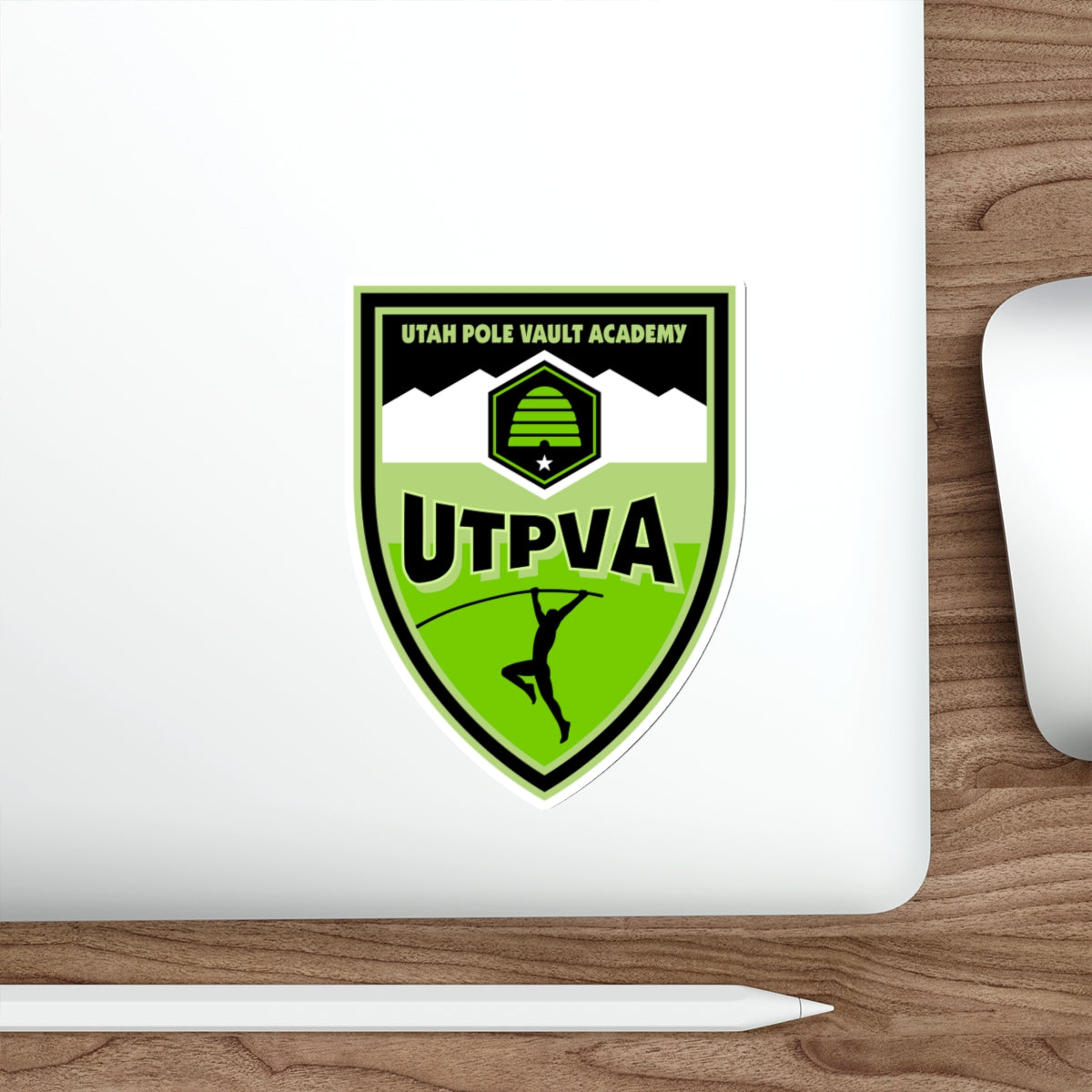 UTPVA Crest Die-Cut Sticker