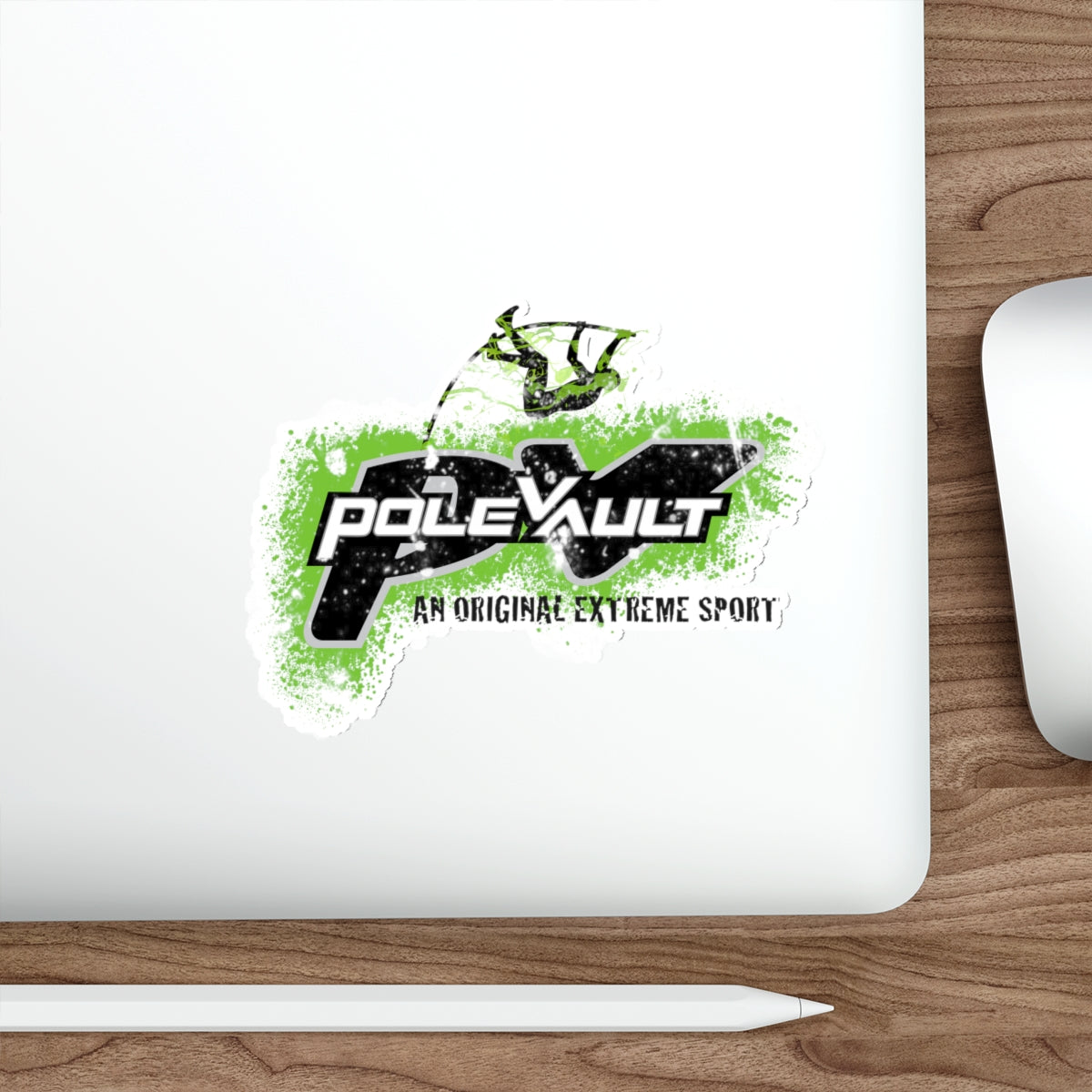 Pole Vault, An Original Extreme Sport - Die-Cut Sticker
