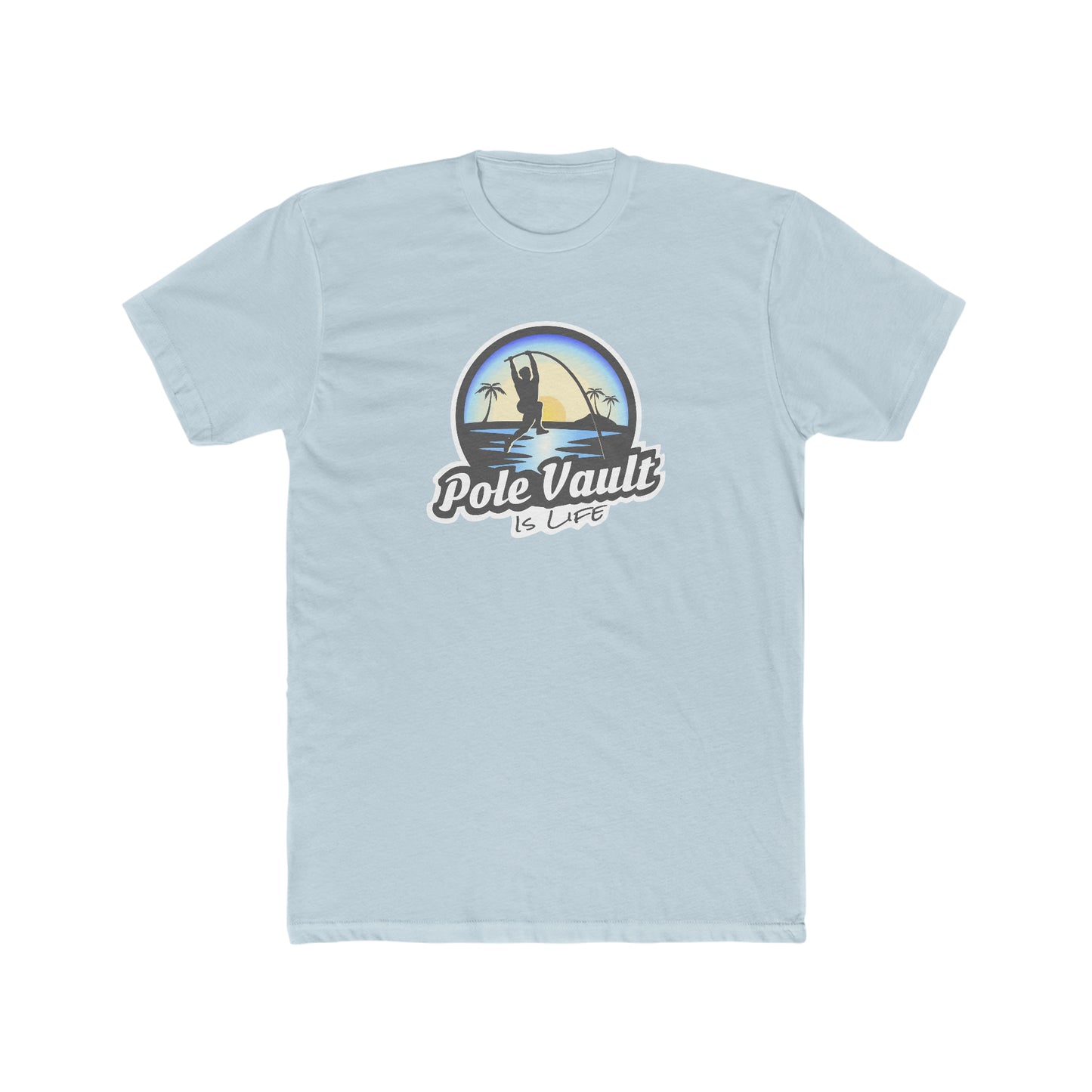 Beach Pole Vault is Life Guy - Premium Fit Tee