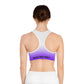 NOCO Women's White Racerback Sports Bra