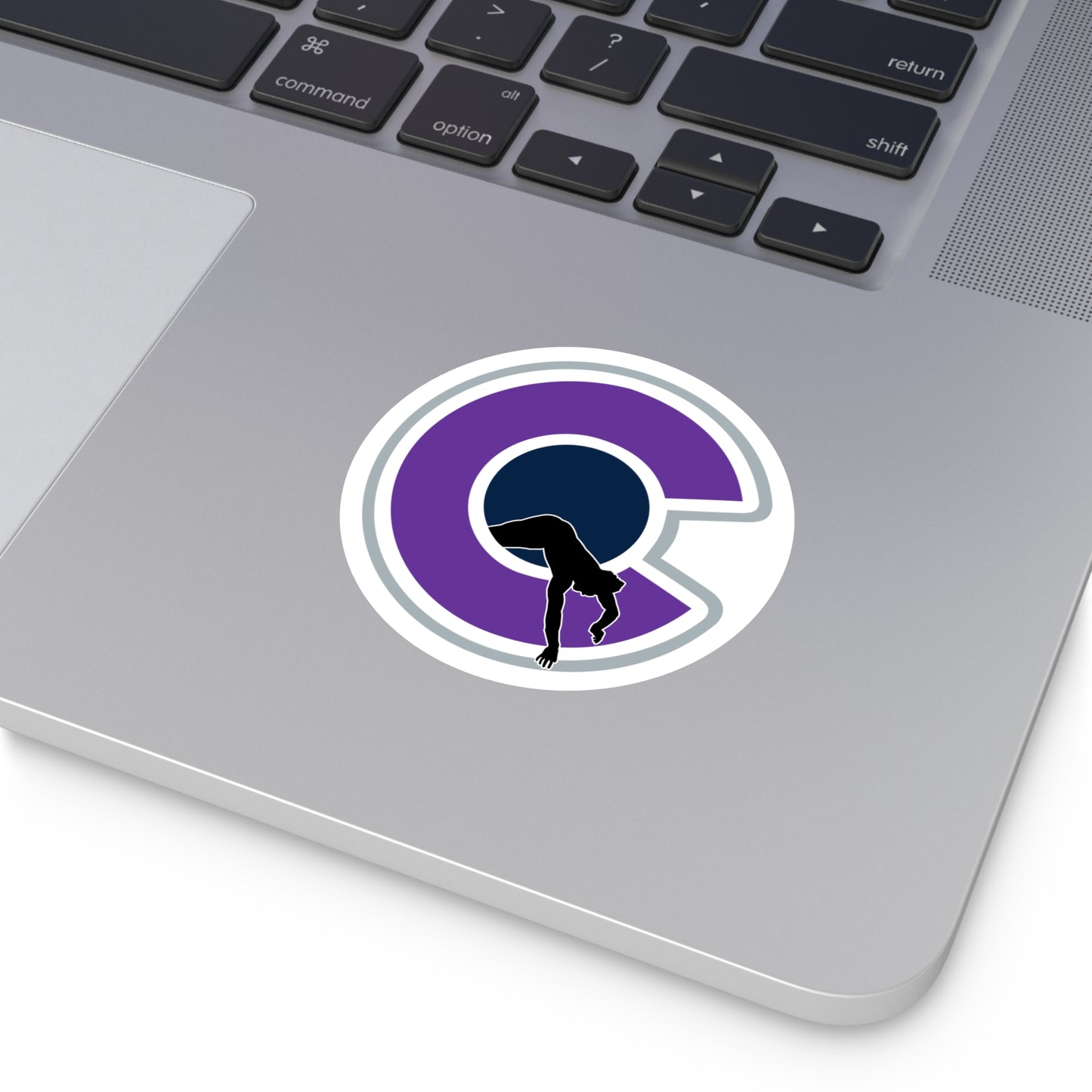 NOCO "C" White Round Vinyl Sticker