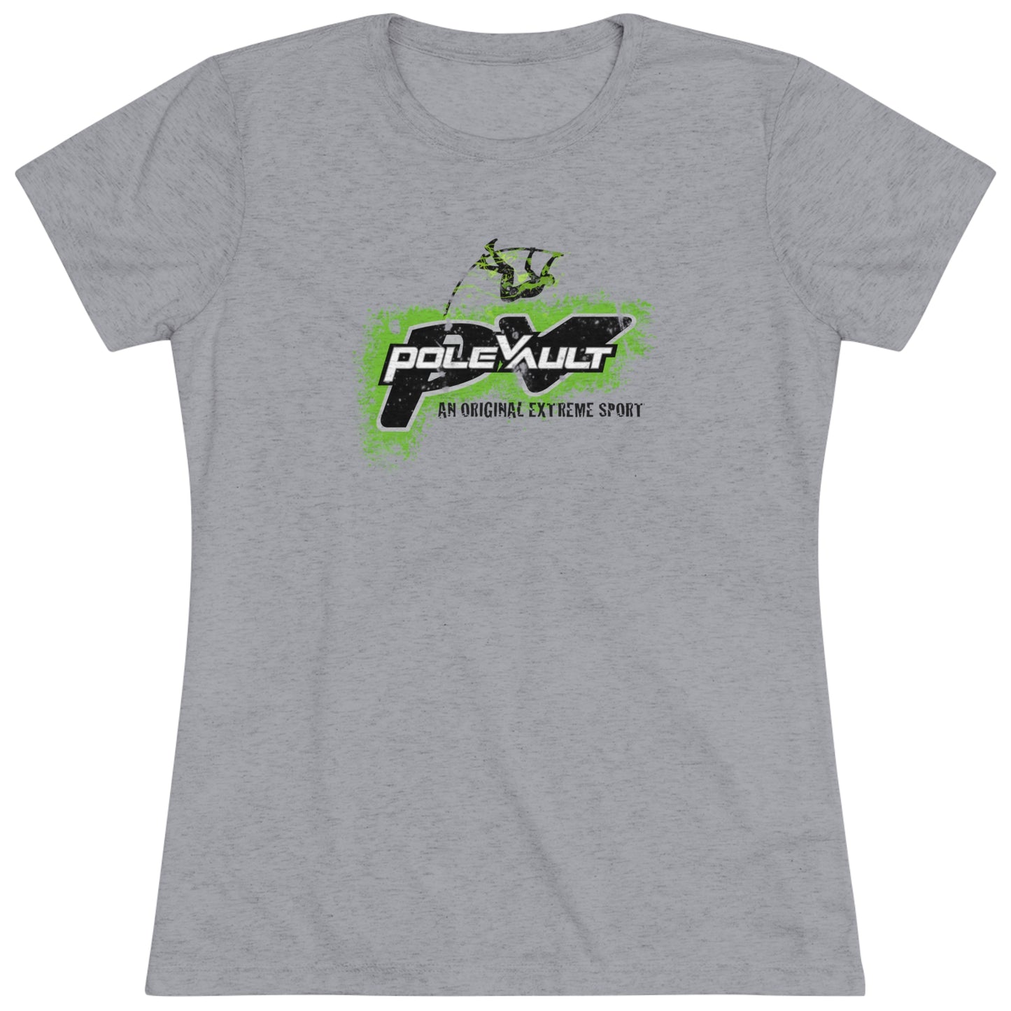 Pole Vault, Original Extreme Sport - Women's Tri-Blend Tee