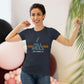 Pole Vault Just Send It Girl - Women Tri-Blend Tee