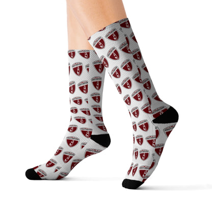 DMo Crest Pattern Socks