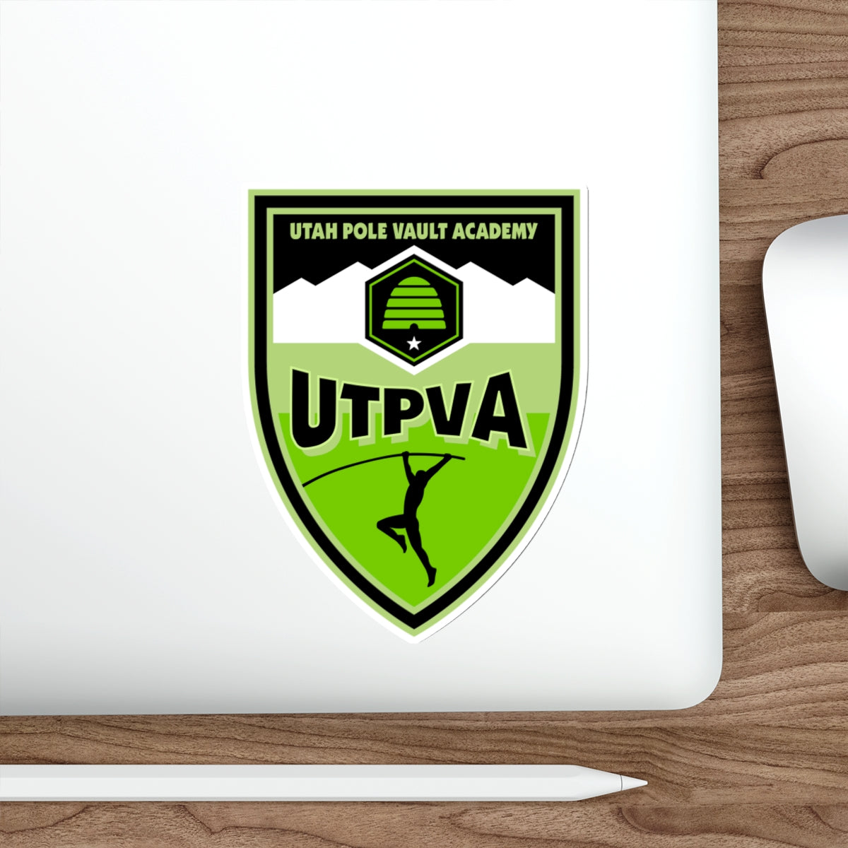 UTPVA Crest Die-Cut Sticker