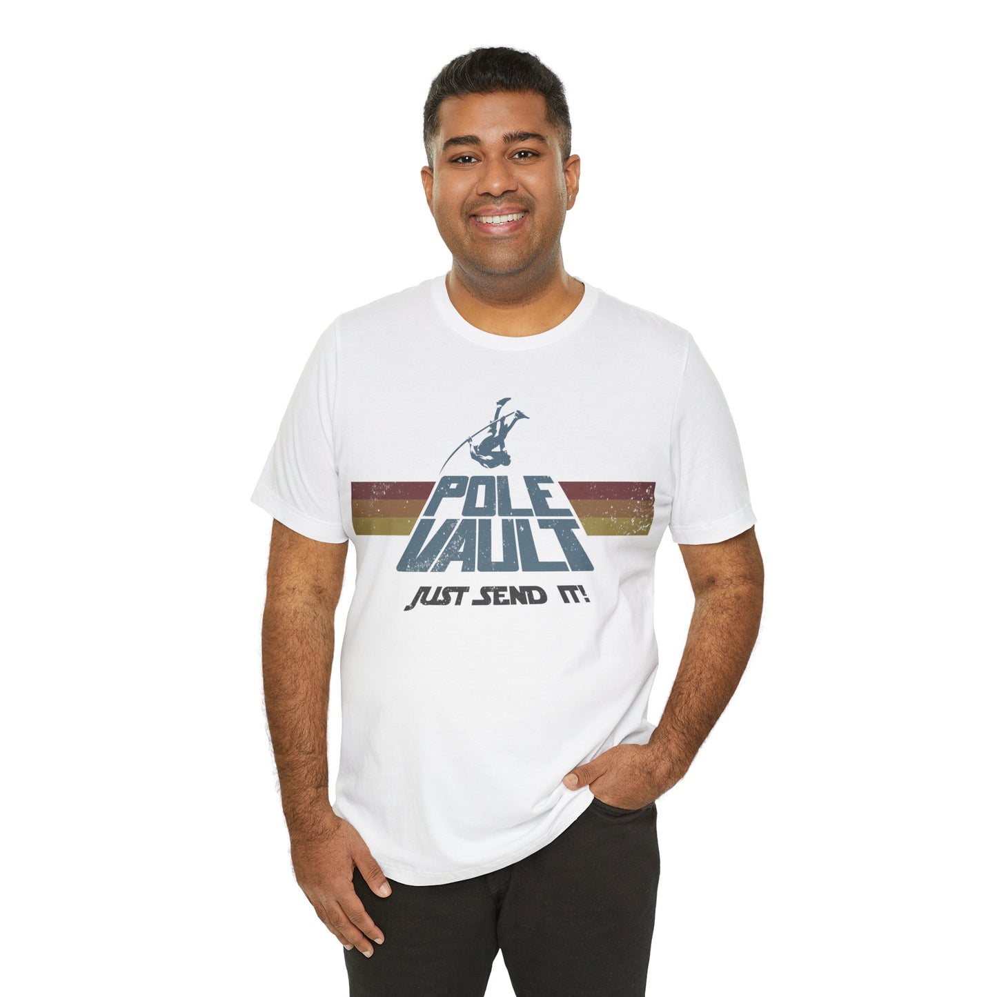 Pole Vault Just Send It Guy - Classic Tee