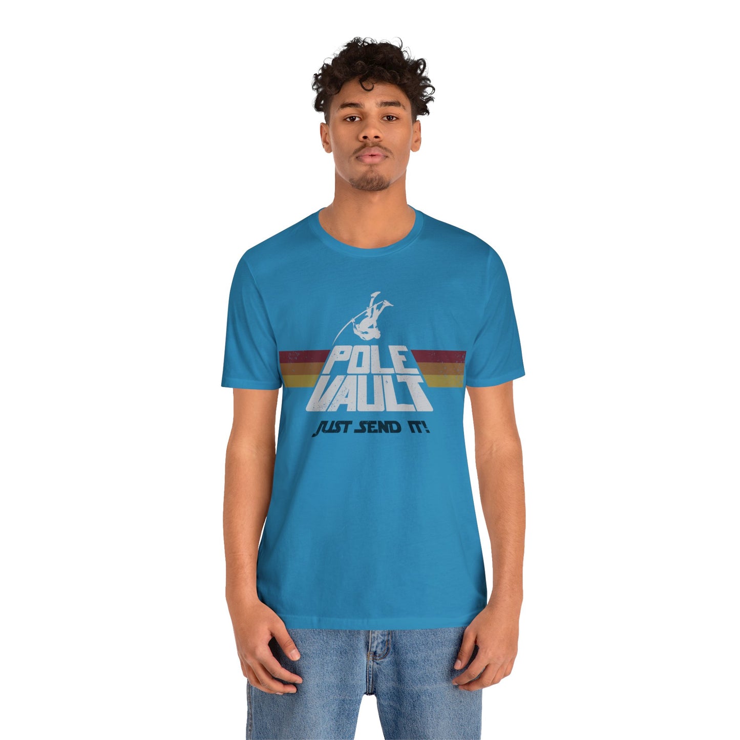 Pole Vault Just Send It Guy - Classic Tee