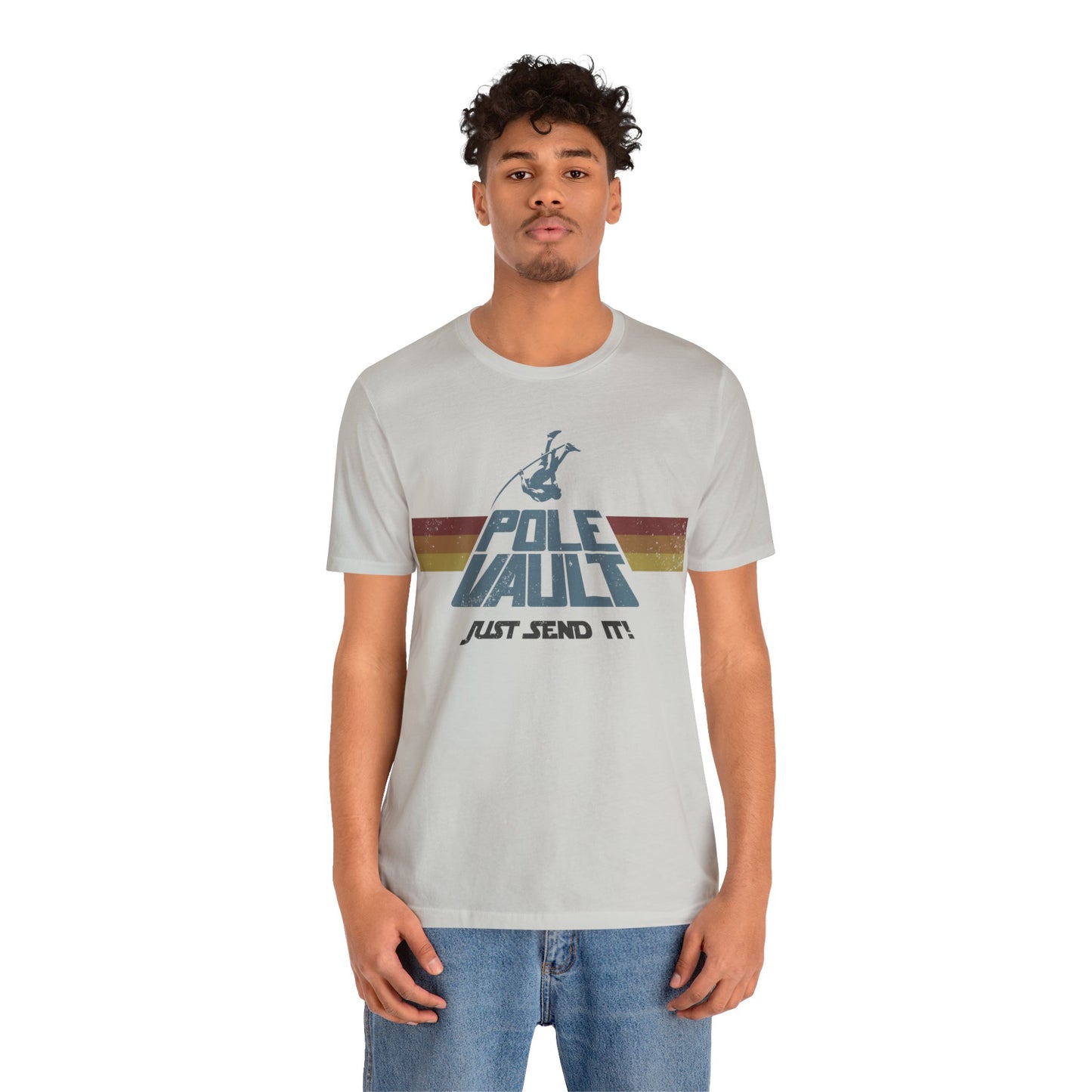 Pole Vault Just Send It Guy - Classic Tee