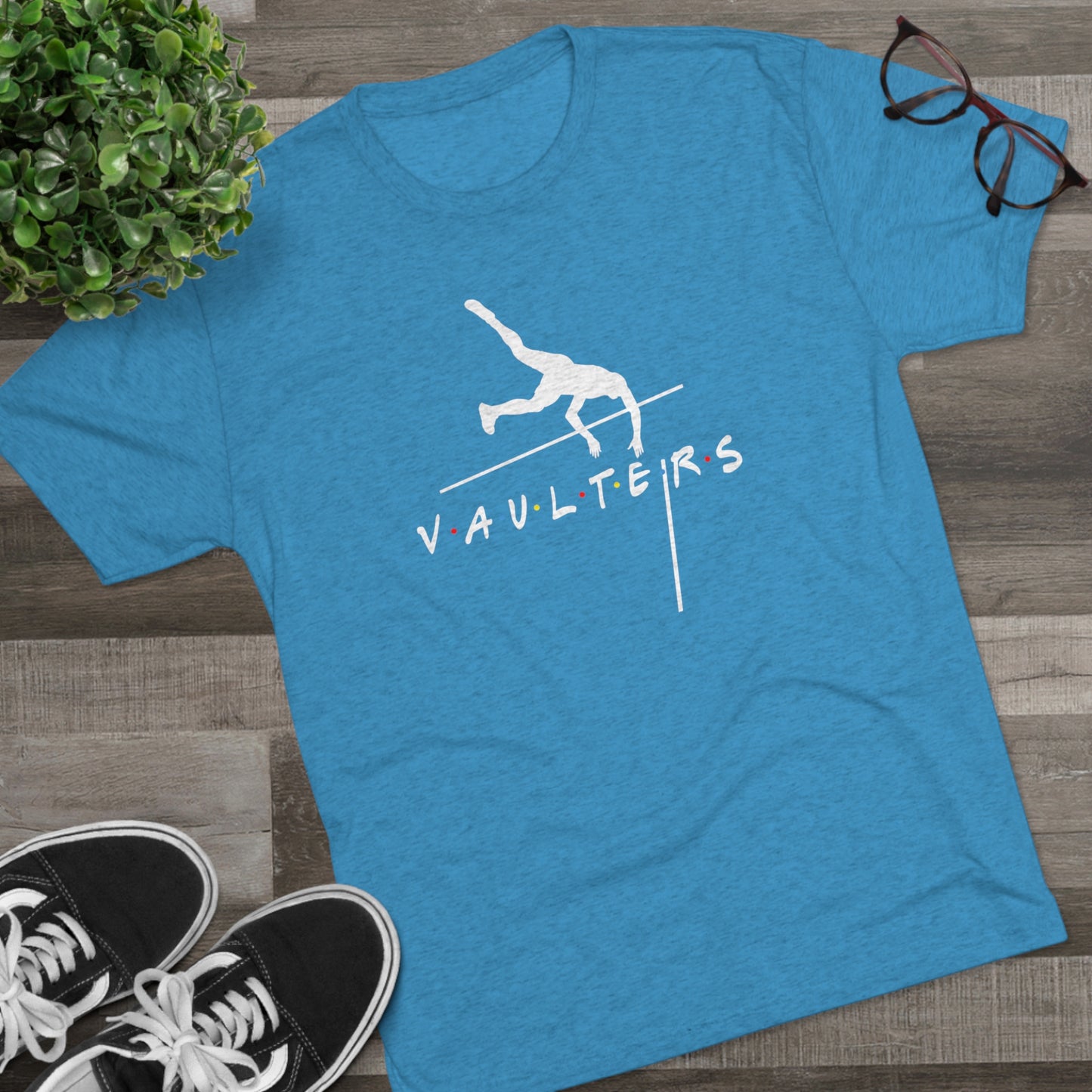 Vaulters Over It - Tri-Blend Tee