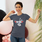 Top Pole Vault Vaulter - Women's Tri-Blend Tee