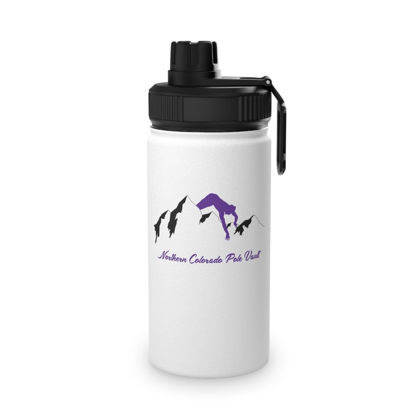 NOCO Stainless Steel Water Bottle, Sports Lid