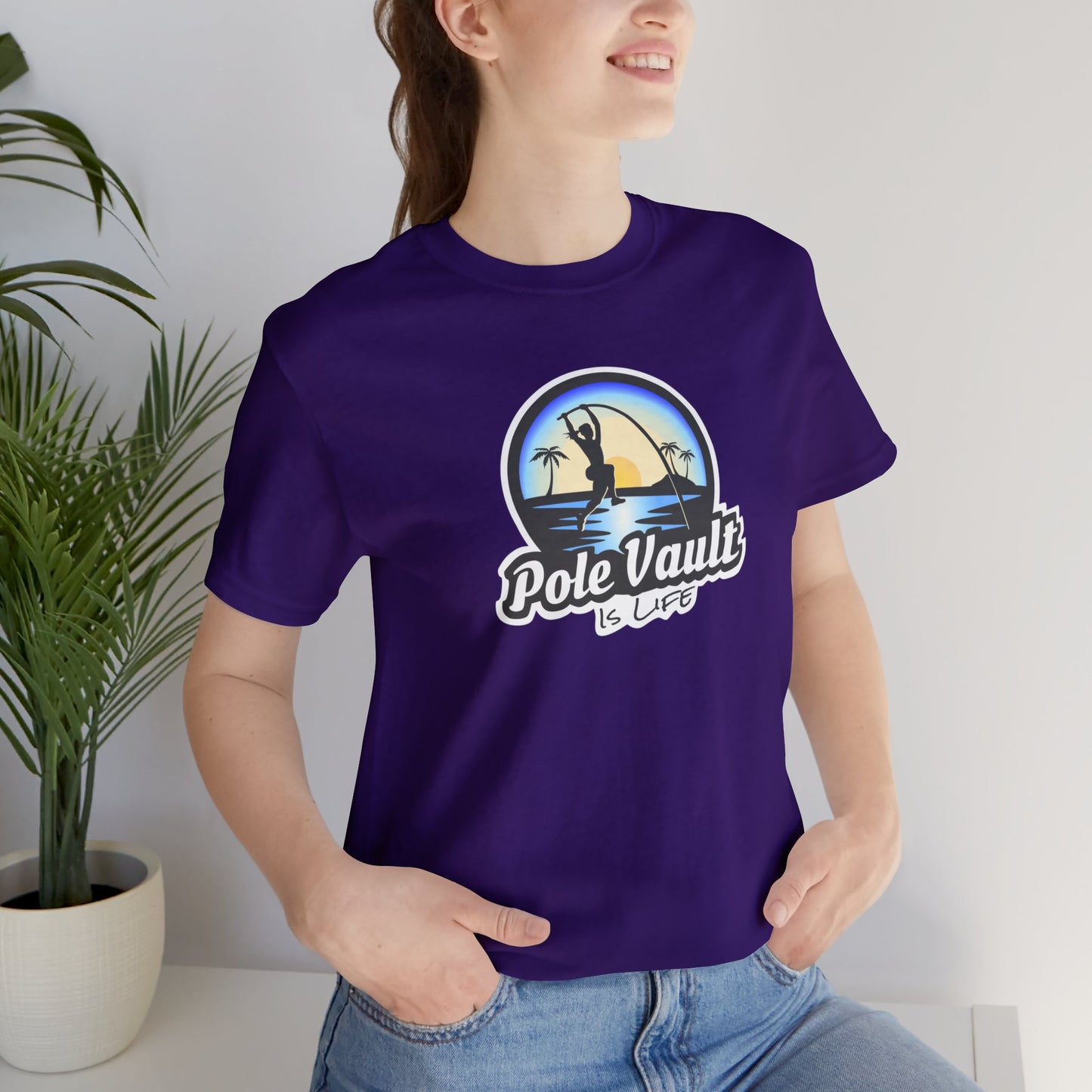 Beach Pole Vault is Life Girl - Classic Tee