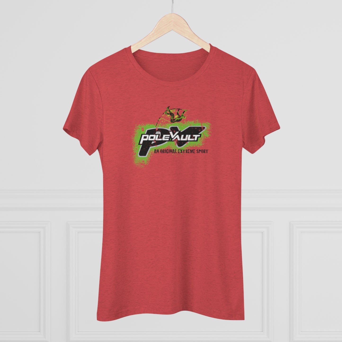 Pole Vault, Original Extreme Sport - Women's Tri-Blend Tee