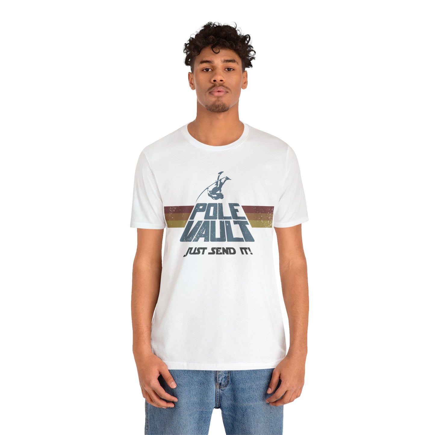 Pole Vault Just Send It Guy - Classic Tee