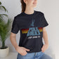 Pole Vault Just Send It Girl - Deluxe Tee